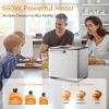 EUHOMY Bread Maker Machine 13-in-1 Bread Machine, Dough Maker, Auto Nut Dispenser & Ceramic Pan, 2LB and 3 Loaf Sizes & 3 Crust Colors, 650W Bread Machine with Keep Warm Set, Whole Wheat(Bread Maker 13 Programs)
