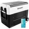 EUHOMY 12 Volt Refrigerator, 58QT(55L) 12V Fridge, Electric Cooler 12/24V DC 120-240V AC -4℉~68℉, 12V Freezer Removable Divider, Car Fridge For Camping, RV, Travel, Fishing, Outdoor(58QT)