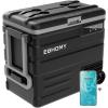 EUHOMY 12 Volt Refrigerator, 59QT(55L) 12V Fridge APP Control, Electric Cooler 12/24V DC 110-240V AC, Car Refrigerator 0℉~68℉, 12 Volt Cooler for Camping, Trip, Truck, Boating, Outdoor(69QT)
