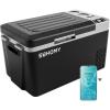 EUHOMY Car Refrigerator, 12/24V DC and 120～240V AC, Freezer Fridge Cooler Battery for CFJ/TWW/CFIM/CFG/CFW, for Car, RV, Camping and Home Use(Refrigerator)