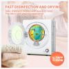 Euhomy 110V Portable Clothes Dryer 850W Compact Laundry Dryers 1.5 cu.ft Front Load Stainless Steel Electric Dryers Machine with Stainless Steel Tub for Apartment,RVs,Dorms,White Easy Control(1.5 Cu.Ft.)
