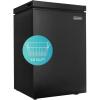 EUHOMY 3.5 Cu.Ft Chest Freezer with Removable Basket, Small Deep Freezer Adjustable 7 Thermostat, Quiet Mini Freezer Free-Standing Top Door, Energy Saving for Apartment/Garage/Basement/Dorm/Home,Black(2.8 CU.FT)