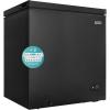 EUHOMY 3.5 Cu.Ft Chest Freezer with Removable Basket, Small Deep Freezer Adjustable 7 Thermostat, Quiet Mini Freezer Free-Standing Top Door, Energy Saving for Apartment/Garage/Basement/Dorm/Home,Black(7.0 CU.FT)