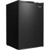 EUHOMY Upright freezer, 3.0Cubic Feet, Single Door Compact Mini Freezer with Reversible Door,Small freezer for Home/Dorms/Apartment/Office, Black(Black)