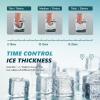 EUHOMY Ice Cube Maker Machine Countertop, 2 Ways to Add Water, 45Lbs/Day 24 Pcs Ready in 13 Mins, Self-Cleaning Portable Compact, with Ice Scoop & Basket, Perfect for Home/Kitchen/Office/Bar(Ice Cube Maker)