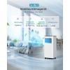 EUHOMY Portable Air Conditioners 12,000 Btu, 3 in 1 Portable Cooling AC with Dehumidifier, Fan Modes, Stand-up AC Unit with 46dB Low Noise & 24H Timer, Sleep Mode for Bedroom, Rooms up to 550 Sq.Ft(7 000 BTU)