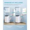 EUHOMY Portable Air Conditioners 12,000 Btu, 3 in 1 Portable Cooling AC with Dehumidifier, Fan Modes, Stand-up AC Unit with 46dB Low Noise & 24H Timer, Sleep Mode for Bedroom, Rooms up to 550 Sq.Ft(12000 BTU NEW)