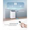 EUHOMY Portable Air Conditioners 12,000 Btu, 3 in 1 Portable Cooling AC with Dehumidifier, Fan Modes, Stand-up AC Unit with 46dB Low Noise & 24H Timer, Sleep Mode for Bedroom, Rooms up to 550 Sq.Ft(12 000 BTU with HEAT)