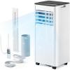 EUHOMY 10,000 BTU Portable Air Conditioners Up to 450 sq.ft, 3-1 Standing Smart Cooling AC with Remote, Dehumidifier, Fan, Air Conditioner Cools Room, 3 Modes, 24-hour timer, LED Display, Bedroom(10 000 BTU  NEW)