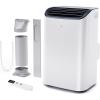 EUHOMY Portable Air Conditioners 12,000 Btu, 3 in 1 Portable Cooling AC with Dehumidifier, Fan Modes, Stand-up AC Unit with 46dB Low Noise & 24H Timer, Sleep Mode for Bedroom, Rooms up to 550 Sq.Ft(14 000 BTU)