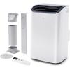 EUHOMY Portable Air Conditioners 12,000 Btu, 3 in 1 Portable Cooling AC with Dehumidifier, Fan Modes, Stand-up AC Unit with 46dB Low Noise & 24H Timer, Sleep Mode for Bedroom, Rooms up to 550 Sq.Ft(12 000 BTU with HEAT)