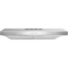 Euhomy Ductless Under Cabinet Range Hood 30 inch with 2 Speed Exhaust Fan, Kitchen Wall Mount Range Hood 300 CFM with 2W LED Light, Vent Hood with Washable Filter, Stainless Steel(Under Cabinet – 3 Speed)
