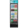 EUHOMY 11.4Cu.Ft Back Bar Cooler With 3 Glass Doors, 53″ Counter Height Beverage Refrigerator with LED Lighting, Commercial Display Bar Fridge for Beer,Soda Drinks,Wine, Black(12 CUFT Commercial Refrigerator)