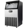 EUHOMY Commercial Ice Maker Machine, 200lbs Daily Output, Under Counter ice Machine with 65lbs Ice Storage Capacity, Perfect for Home/Bar/Restaurant/Outdoor Activities(Stainless Steel)(150lbs/24H)