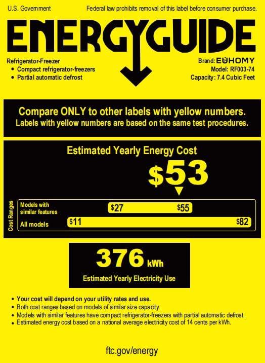 imageEUHOMY Mini Fridge with Freezer 32 CuFt Compact Refrigerator with freezer 2 Door Mini Fridge with freezer Upright for Dorm Bedroom Office Apartment Food Storage or Drink Beer BlackSilver