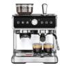 EUHOMY Espresso Machine with Grinder, 20 Bar Professional Espresso Coffee Maker for Home, with Milk Frother for Latte, Cappuccino & Barista-Style(Silver)