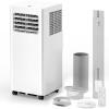 EUHOMY Portable Air Conditioners 10,000 Btu, 3 in 1 Portable Cooling AC with Dehumidifier, Fan, Sleep Modes, AC Unit with Remote Control & 24H Timer for Bedroom, Rooms, Apartments up to 450 Sq.Ft.(White-10 000 BTU)