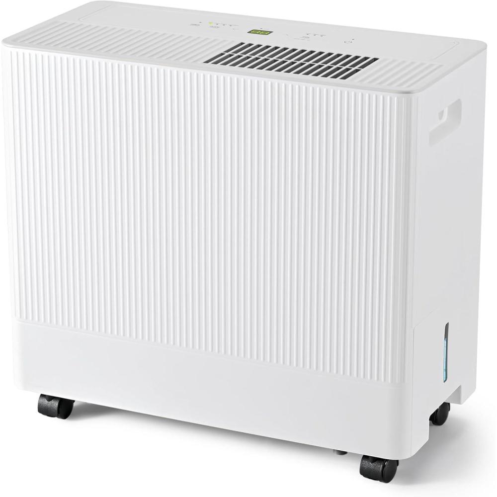 image:imageEuhomy 1500 SqFt Energy Star Dehumidifier for Basement 22 Pint to 55 Pint Dehumidifier with 085 Gallon Water Tank Capacity Auto DrainageLarge Dehumidifiers For Home with 4 Operation Modes50PintsHT