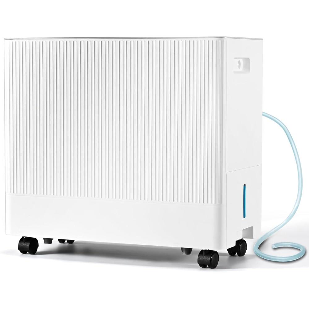 image:imageEuhomy 1500 SqFt Energy Star Dehumidifier for Basement 22 Pint to 55 Pint Dehumidifier with 085 Gallon Water Tank Capacity Auto DrainageLarge Dehumidifiers For Home with 4 Operation Modes22Pints
