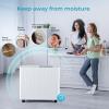 Euhomy 1500 Sq.Ft Energy Star Dehumidifier for Basement, 22 Pint to 55 Pint Dehumidifier with 0.85 Gallon Water Tank Capacity, Auto Drainage,Large Dehumidifiers For Home with 4 Operation Modes(50Pints)