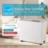 Euhomy 1500 Sq.Ft Energy Star Dehumidifier for Basement, 22 Pint to 55 Pint Dehumidifier with 0.85 Gallon Water Tank Capacity, Auto Drainage,Large Dehumidifiers For Home with 4 Operation Modes(50Pints-HT)