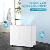 Euhomy 1500 Sq.Ft Energy Star Dehumidifier for Basement, 22 Pint to 55 Pint Dehumidifier with 0.85 Gallon Water Tank Capacity, Auto Drainage,Large Dehumidifiers For Home with 4 Operation Modes(22Pints)