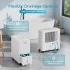 Euhomy 1500 Sq.Ft Energy Star Dehumidifier for Basement, 22 Pint to 55 Pint Dehumidifier with 0.85 Gallon Water Tank Capacity, Auto Drainage,Large Dehumidifiers For Home with 4 Operation Modes(35Pints)