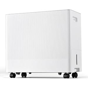 Euhomy 1500 Sq.Ft Energy Star Dehumidifier for Basement, 22 Pint to 55 Pint Dehumidifier with 0.85 Gallon Water Tank Capacity, Auto Drainage,Large Dehumidifiers For Home with 4 Operation Modes(50Pints-CS)