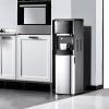 Euhomy Top Loading Water Cooler for 5 Gallons, 3 Temperature Settings-Cold/Hot/Warm, Child Safety Lock, Water Dispenser for Apartments, Schools, Companies, Black(3 Spouts-bottom load)