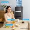 Euhomy Top Loading Water Cooler for 5 Gallons, 3 Temperature Settings-Cold/Hot/Warm, Child Safety Lock, Water Dispenser for Apartments, Schools, Companies, Black(3 Spouts-top load)