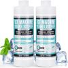 EUHOMY Ice Machine Cleaner Descaler, 16 Fl OZ Ice Maker Cleaner (4 Uses Per Bottle), Ideal Universal Descaling Solution for All Brands Ice Maker, Single Use Coffee and Espresso Machines(32 Fl Oz (Pack of 1))