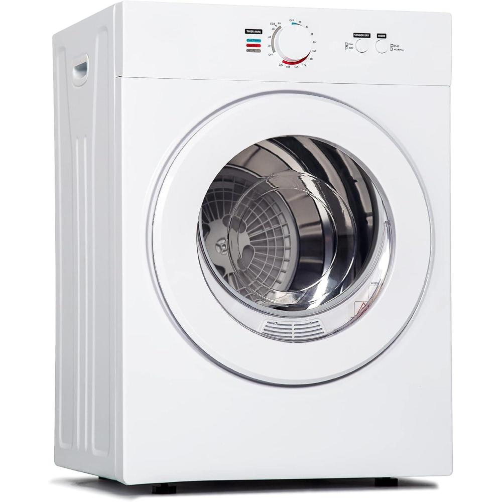 image:imageEuhomy Portable Clothes Dryer 15 CuFt Portable Dryer 850W Drying Machine with FrontLoading Stainless Steel Drum 5 Functions Suitable for Apartments Dorms RVs Small Spaces18 cu ft