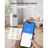 EUHOMY 8,000 BTU Portable Air Conditioners, 4-in-1 Air Conditioner Portable Up to 350 Sq.Ft., Portable AC Unit with Cool, Fan, Dehumidifier, Sleep, 24H Timer, Remote & Installation Kit, for Bedroom(14 000)
