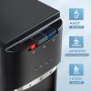 Euhomy Self Cleaning Bottom Loading Water Cooler Dispenser, with UV Lights Stainless Steel Water Cooler for Home, Office, Living Room, 3 Or 5 Gallon Bottle,Black(Black)