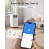 EUHOMY Portable Air Conditioners 10,000 BTU, 4-in-1 Air Conditioner Portable Up to 450 Sq.Ft. with Cool, Fan, Dehumidifier, Sleep, Portable AC Unit with LED Remote & 24H Timer, Installation Kits(14 000 BTU  WIFI)
